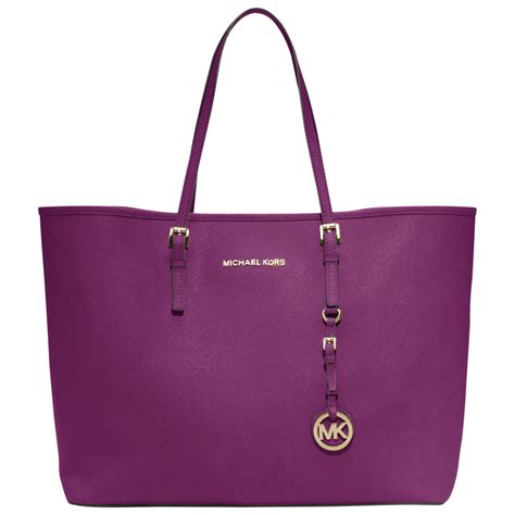 michael kors purple purse|michael kors purple tote bag.